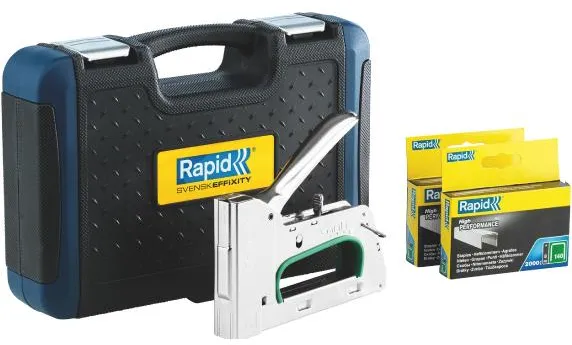 Rapid hæftepistol R34 sæt